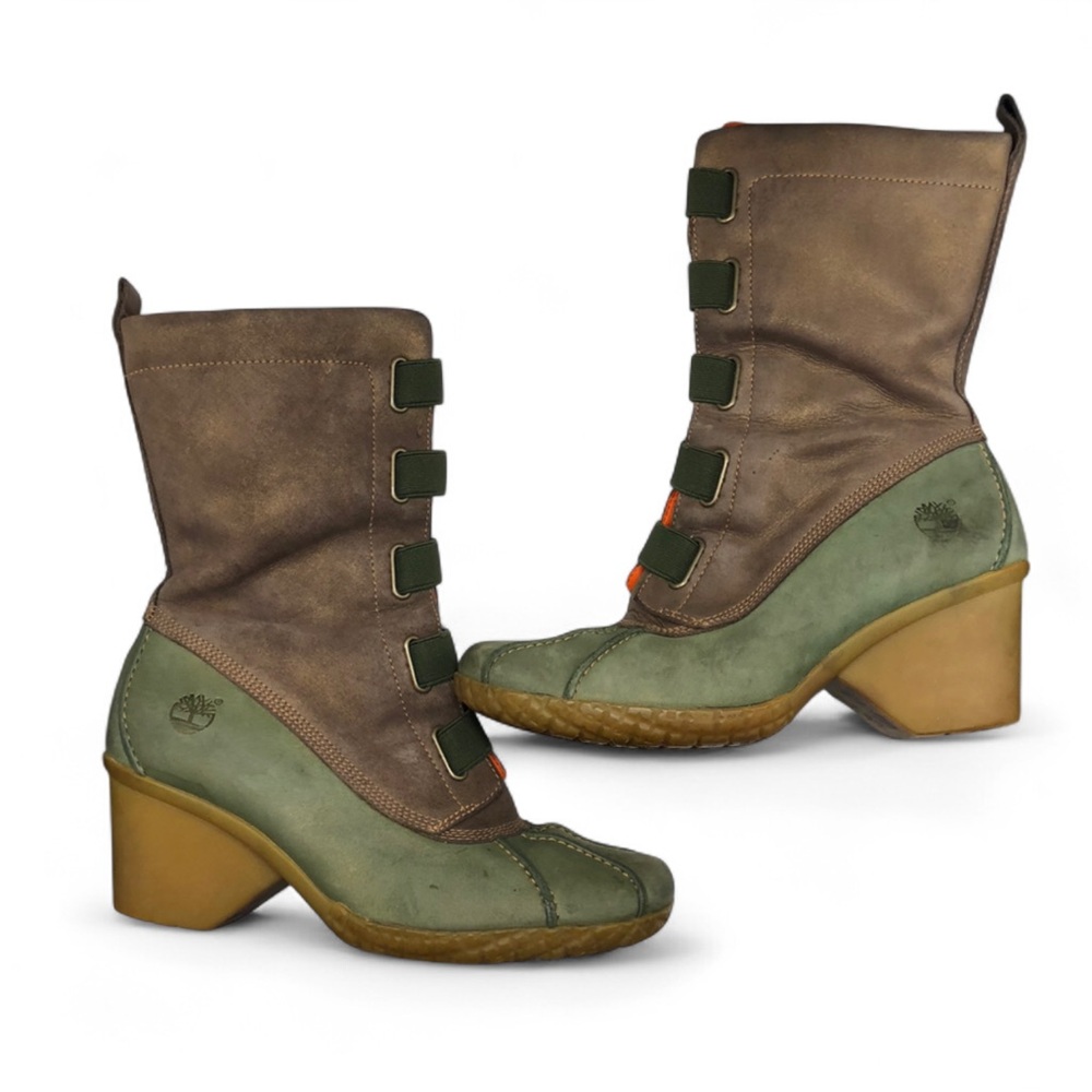 Timberland Women's Urban Mallard High Heeled Rain Duck Boots